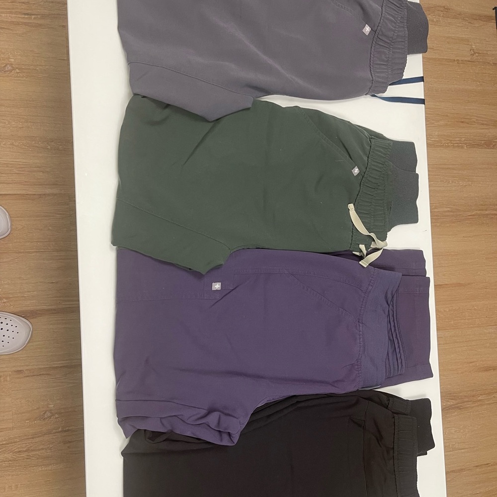 Figs Men's Sweatpants Joggers in Black, Purple, Green, Gray